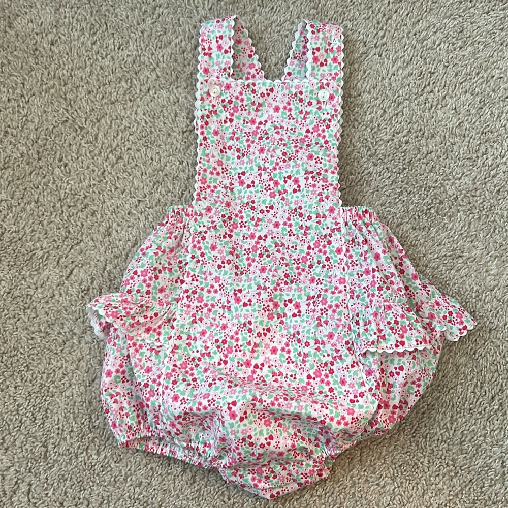 Little English floral sun suit